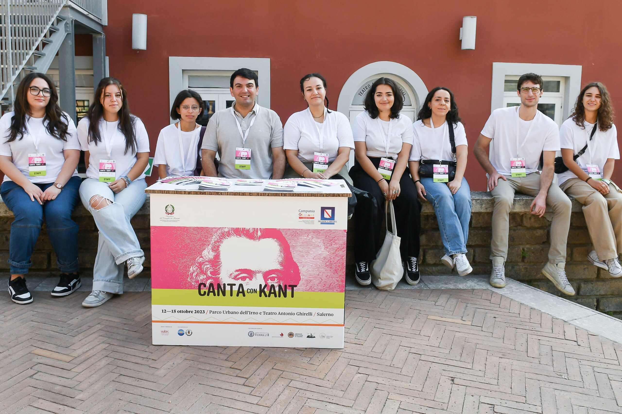 alcuni volontari del festival kant