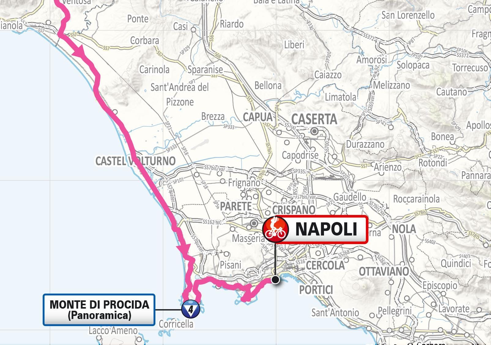 planimetria giro d'italia 2024
