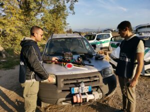 sequestro armi acerra