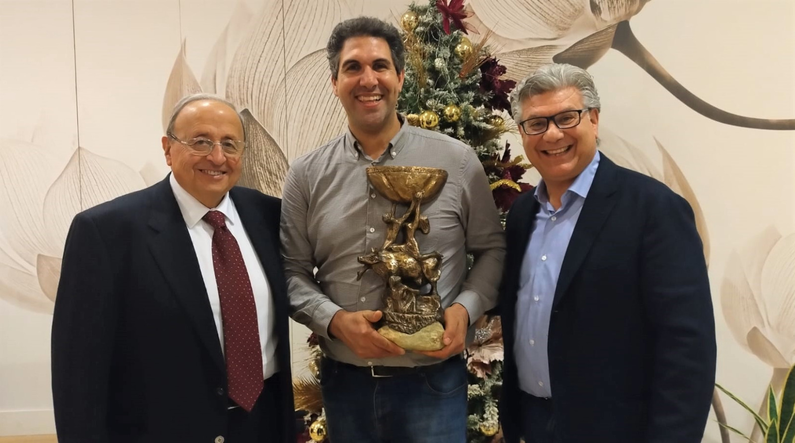 Giosuè De Simone Nello Russo (Caseificio Perrusio) e Vincenzo Peretti