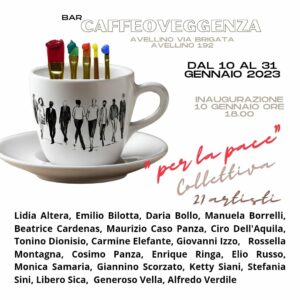 Per la pace 21 artisti in mostra ad Avellino