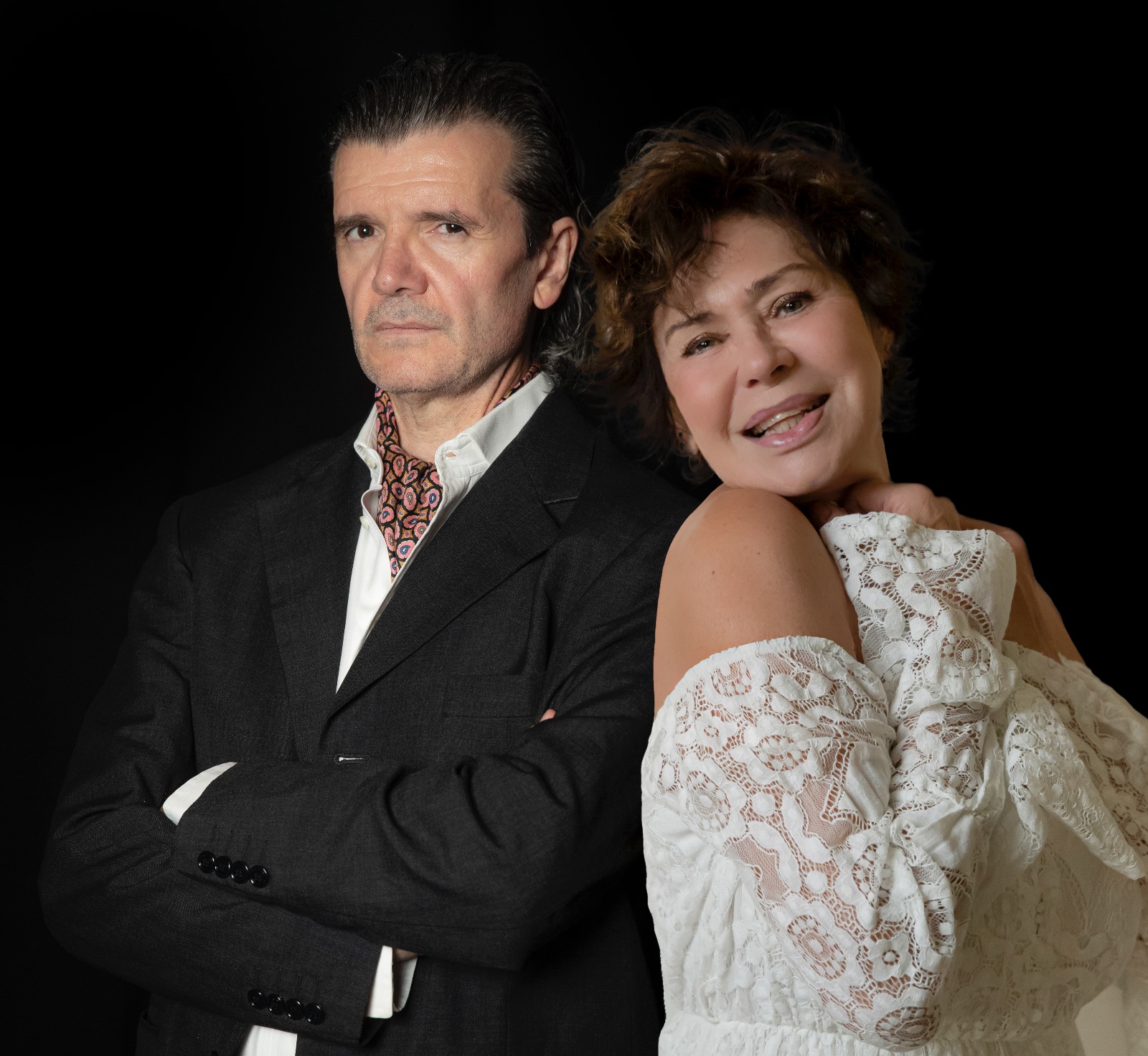 foto Corinne Clery e Francesco Branchetti