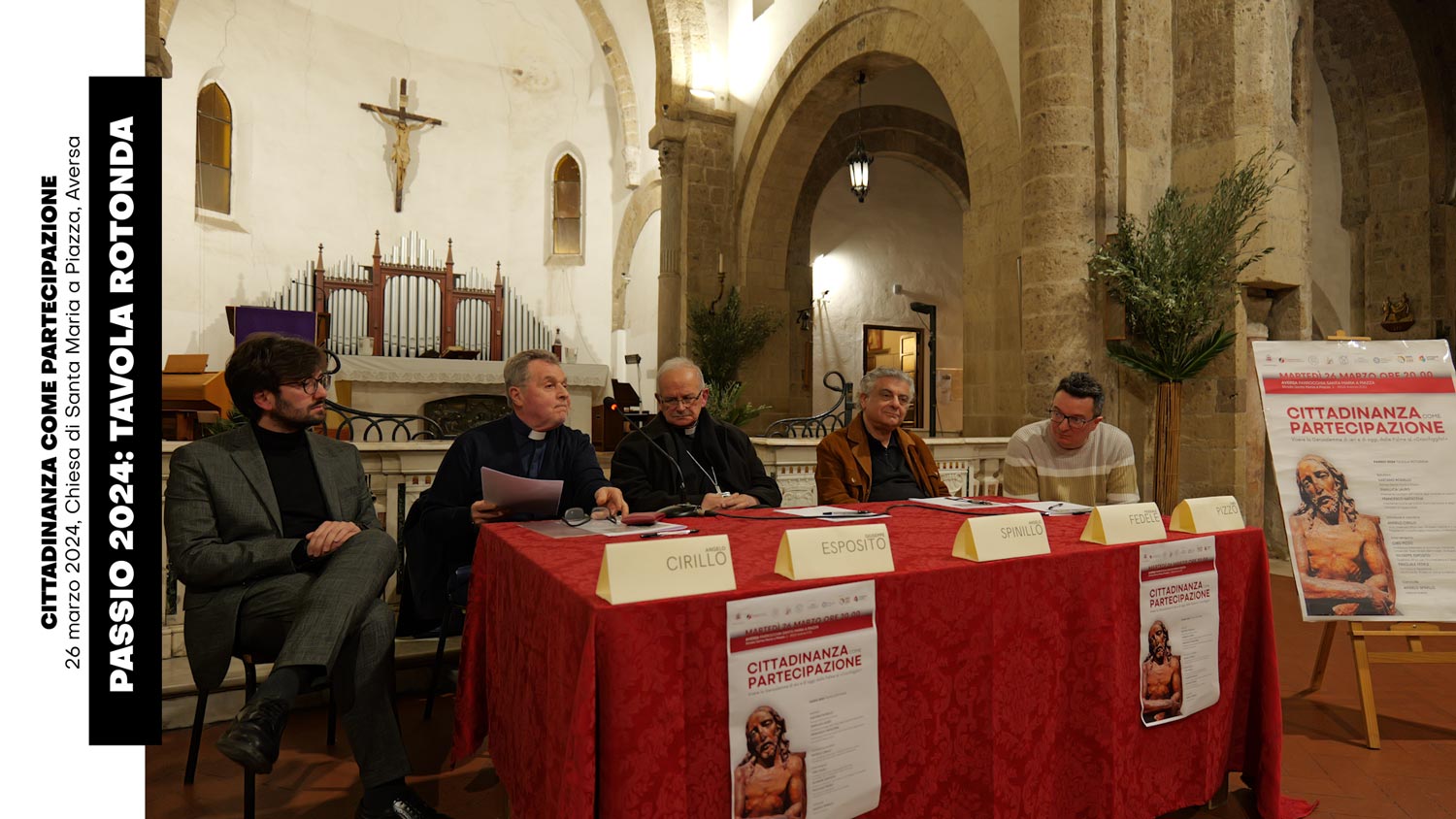 Aversa - Passio 2024, Tavola Rotonda