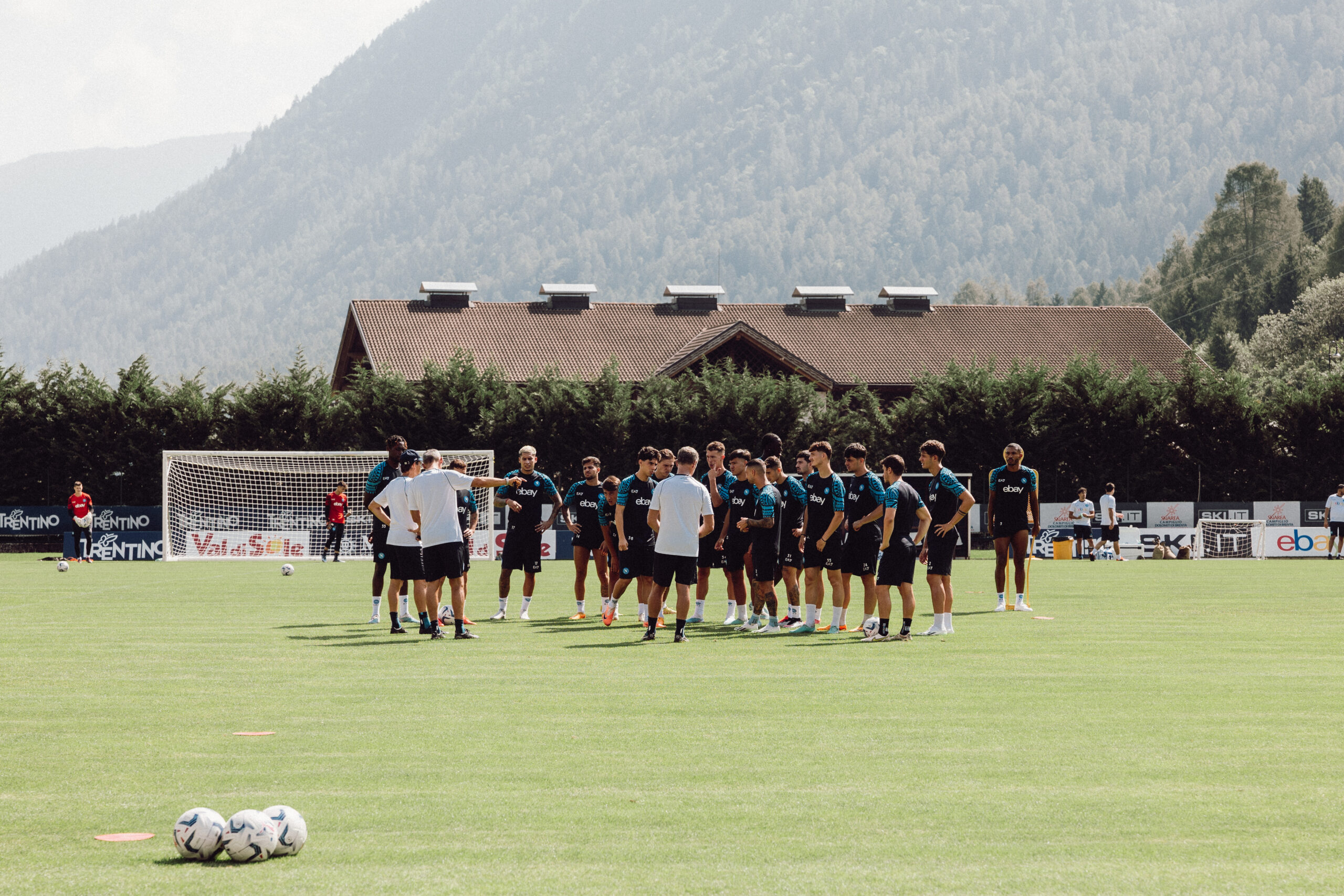 La squadra al campo di Carciato