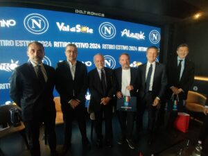 Lazzaroni, Fugatti, De Laurentiis, Rizzi, Rossini e Marsilio PH Nicer Trento
