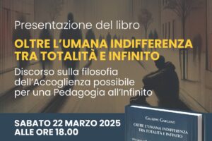 COPERTINA Oltre l'umana indifferenza. Tra Totalità e Infinito