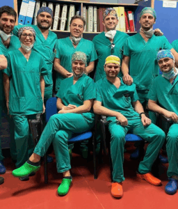 L'équipe del prof Cuccurullo