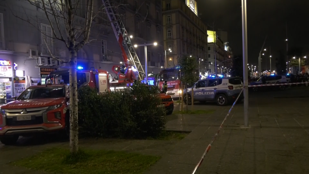 incendio piazza garibaldi