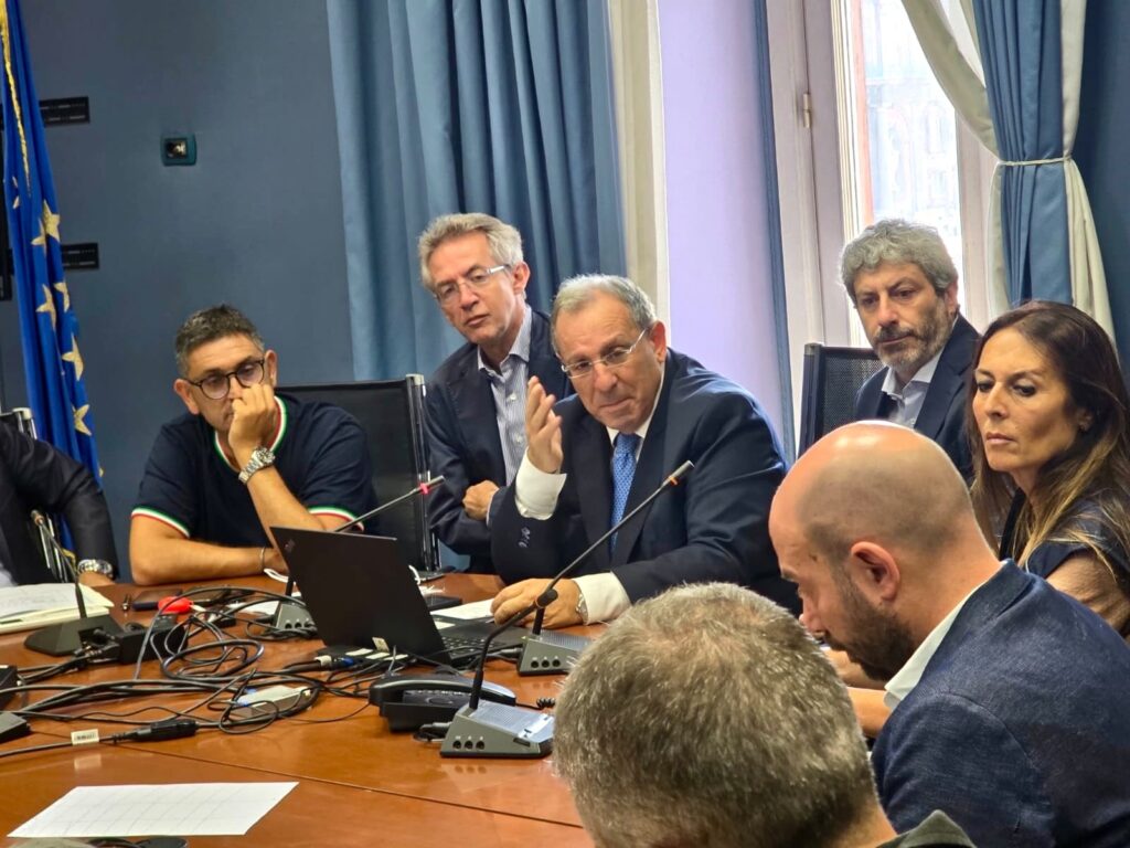 Manfredi al CCS di stamattina