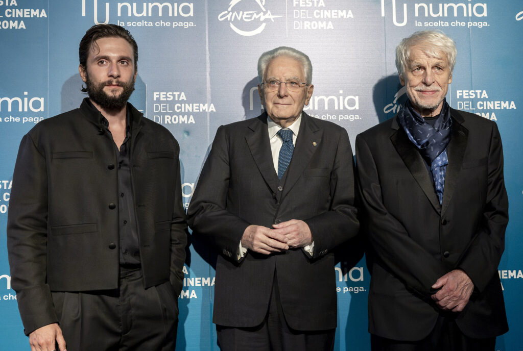 IL PRESIDENTE DELLA REPUBBLICA SERGIO MATTARELLAALL’ANTEPRIMA DI LIVATINO – IL GIUDICE E I SUOI ASSASSINI DI MICHELE PLACIDO